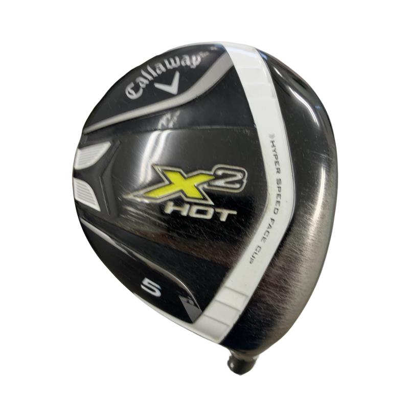 【中古】 キャロウェイ X2 HOT  5W フェアウェイウッド FW X2 HOT(公明正大通い路) (フレックスR) メンズ 成人男性用 右利き 右用 C位置づける ゴルフ野球クラブ