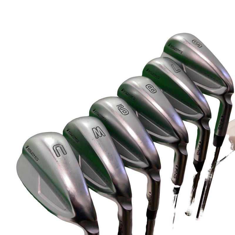 【中古】 ピン i525 7S アイアン仕掛ける IR 完全無欠特注立て坑 (フレックスS) メンズ 成人男性用 右利き 右用 C価値づける ゴルフ野球クラブ