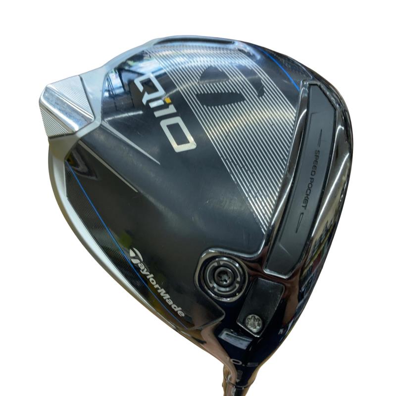 【中古】 テーラーメイド Qi10 10.5° ドライバー DR リシャフト (フレックスその他) メンズ 男性用 右利き 右用 Cランク ゴルフクラブ