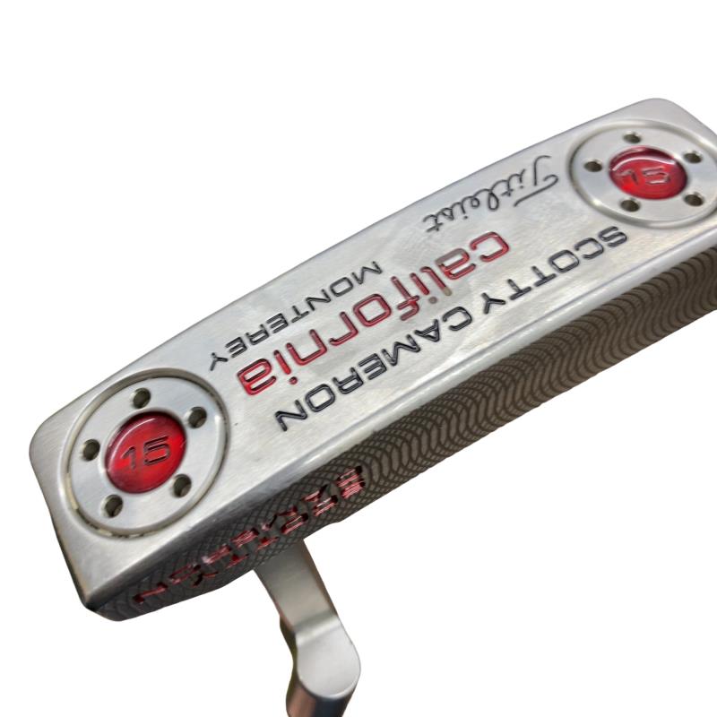【中古】 タイトリスト SCOTTY CAMERON California MONTEREY(2012) 34in パター PT スチール写真 (フレックス余分の物) メンズ 成人男性用 右利き 右用 C序列付ける ゴルフ野球クラブ ゴルフ-パター-メンズクラブ