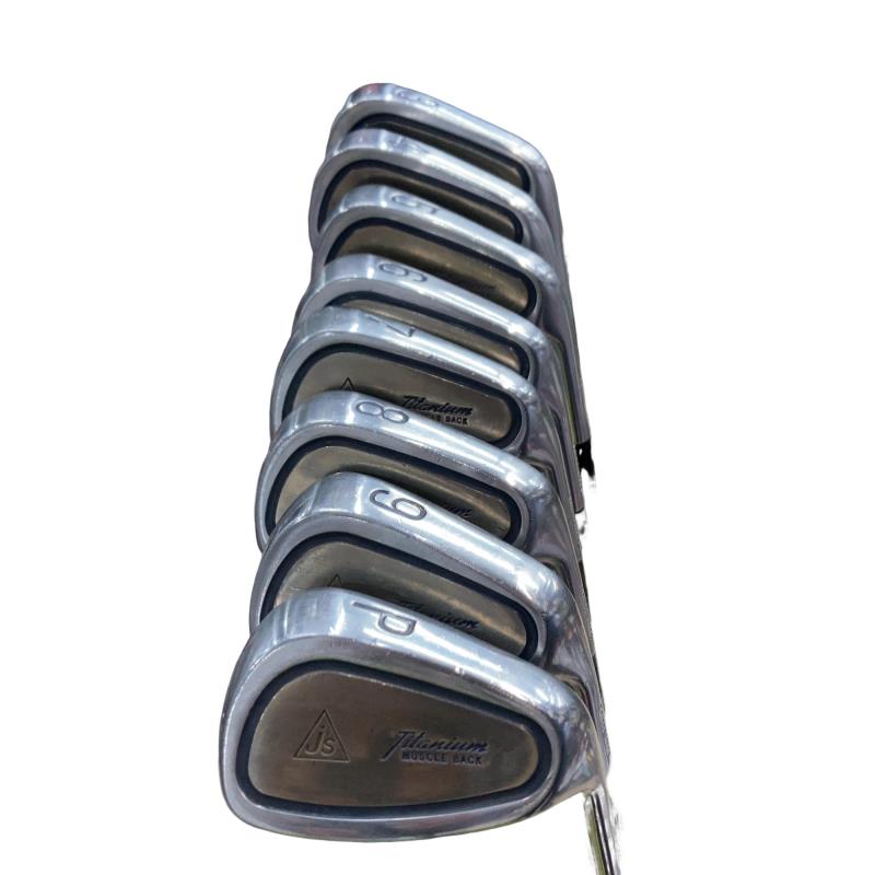 【中古】 ブリヂストン J’s チタンマッスル 10S アイアン仕掛ける IR HARMOTEC PRO HM40 MK (フレックスR) メンズ 成人男性用 右利き 右用 C価値づける ゴルフ野球クラブ