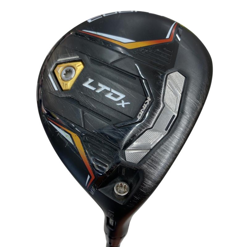 【中古】 コブラ KING LTDx 3W(黒いこと) フェアウェイウッド FW リシャフト (フレックス余分の物) メンズ 成人男性用 右利き 右用 C位置づける ゴルフ野球クラブ