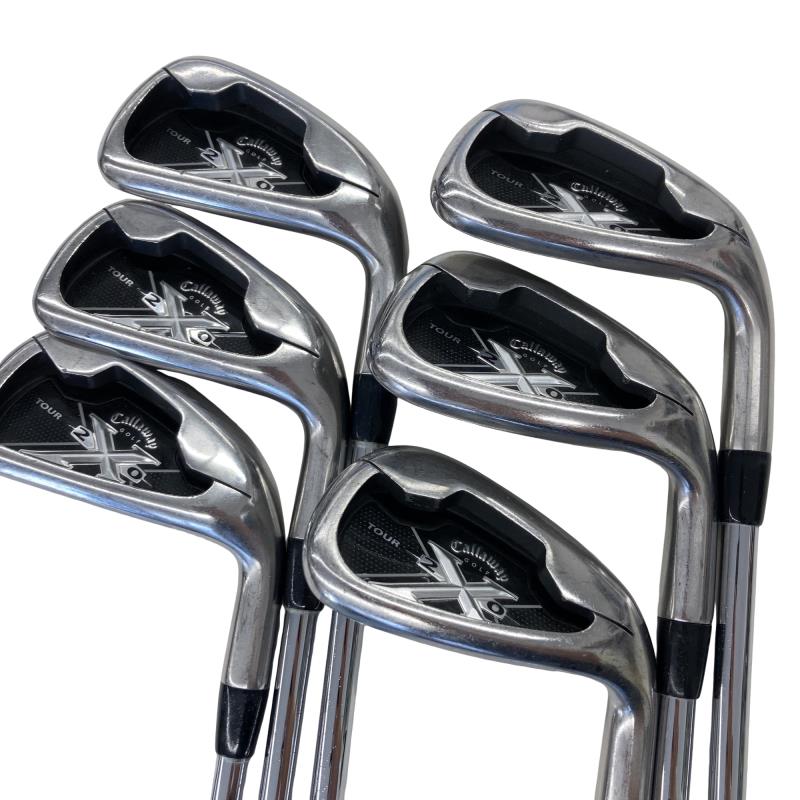 【中古】 キャロウェイ X・20 TOUR 6S アイアン仕掛ける IR Memphis 10 DB (フレックスUNI) メンズ 成人男性用 右利き 右用 D価値づける ゴルフ野球クラブ