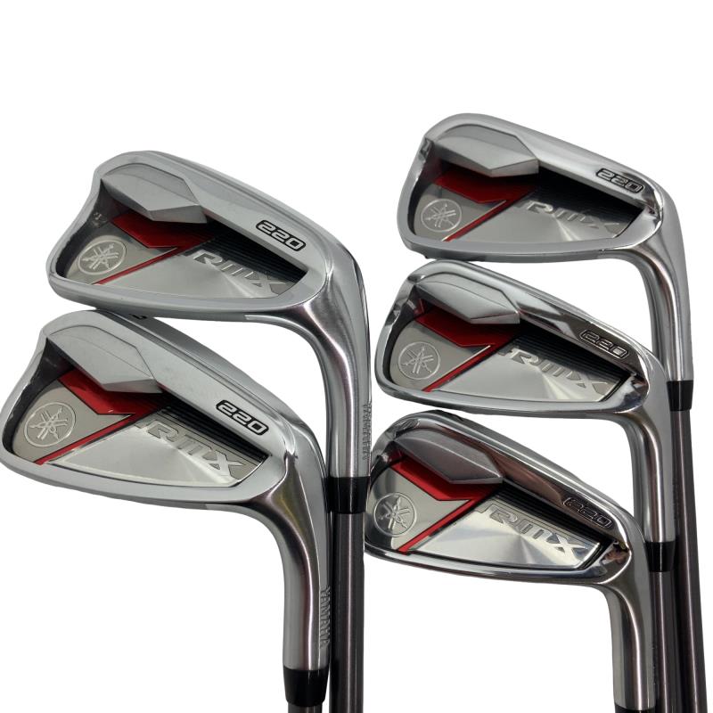 【中古】 ヤマハ RMX 220 5S アイアン仕掛ける IR TMX-520i (フレックスSR) メンズ 成人男性用 右利き 右用 C価値づける ゴルフ野球クラブ
