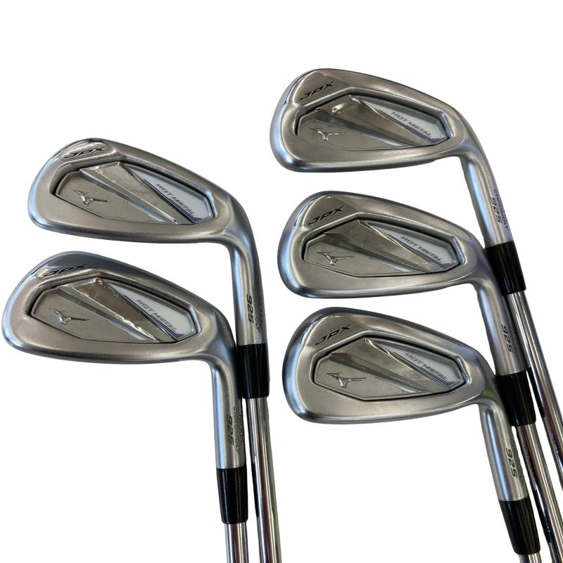 【中古】 ミズノ JPX 925 HOT METAL 5S アイアンセット IR 純正特注シャフト (フレックスS) メンズ 男性用 右利き 右用 Cランク ゴルフクラブ