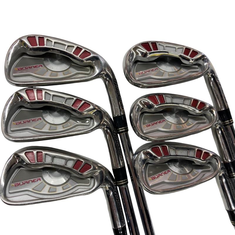 【中古】 テーラーメイド BURNER(2007) 6S アイアンセット IR NS PRO 950GH (フレックスS) メンズ 男性用 右利き 右用 Dランク ゴルフクラブ