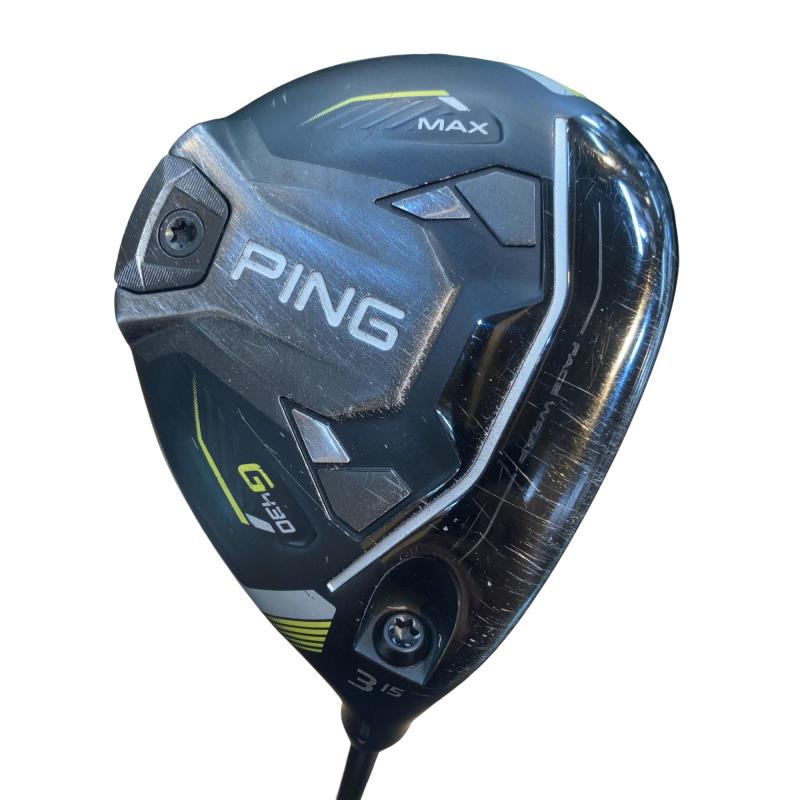 【中古】 ピン G430 MAX 3W フェアウェイウッド FW PING TOUR 2.0 BLACK 75(FW) (フレックスS) メンズ 成人男性用 右利き 右用 C序列付ける ゴルフ野球クラブ