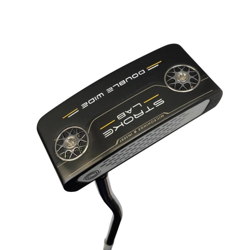 【中古】 オデッセイ STROKE LAB BLACK DOUBLE WIDE 33インチ パター PT STROKE LAB BLACK (フレックスその他) メンズ 男性用 右利き 右用 Cランク ゴルフクラブ