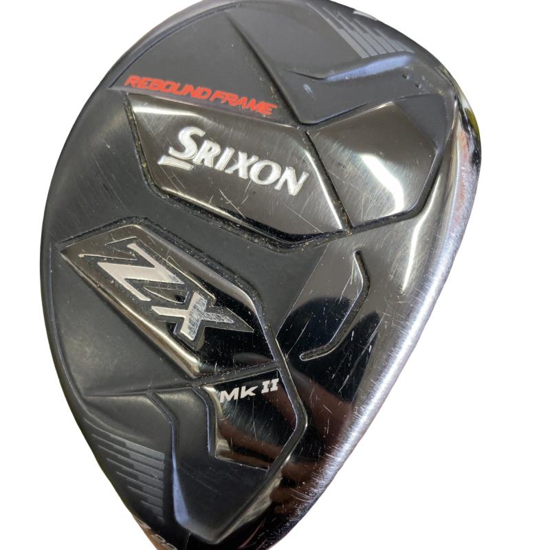 【中古】 ダンロップ SRIXON ZX Mk II HYBRID H4 ユーティリティ UT リシャフト (フレックスその他) メンズ 男性用 右利き 右用 Cランク ゴルフクラブ