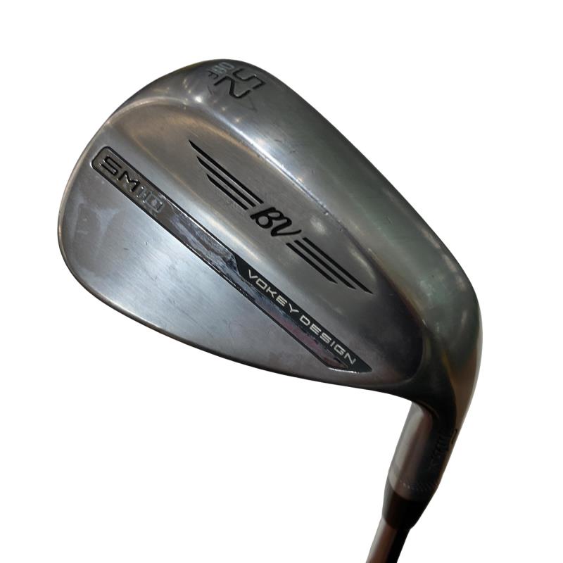 【中古】 タイトリスト VOKEY SPIN MILLED SM10 ツアークロム 52°/08°F ウェッジ WG Dynamic Gold (フレックスS) メンズ 男性用 右利き 右用 Cランク ゴルフクラブ