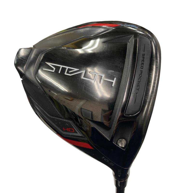 【中古】 テーラーメイド STEALTH HD 10.5° ドライバー DR TENSEI RED TM50(STEALTH DR) (フレックスS) メンズ 男性用 右利き 右用 Cランク ゴルフクラブ