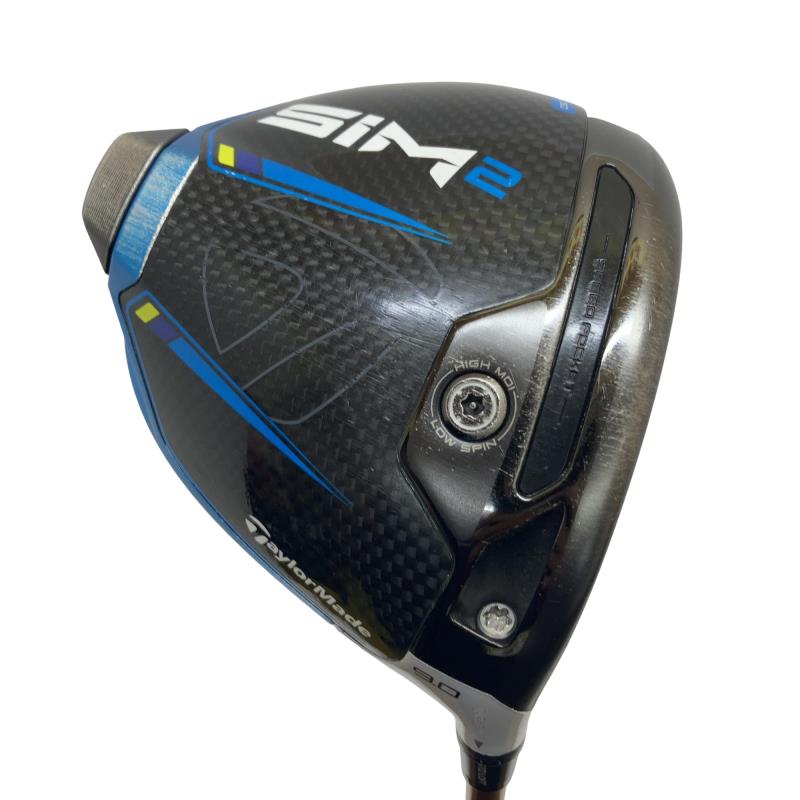 【中古】 テーラーメイド SIM2 9° ドライバー DR リシャフト (フレックスその他) メンズ 男性用 右利き 右用 Cランク ゴルフクラブ