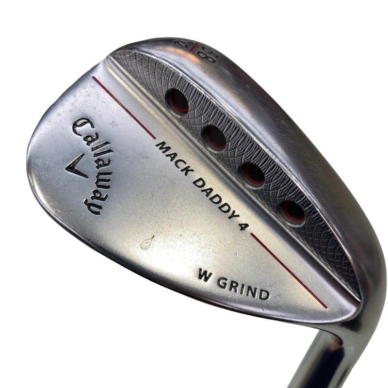 【中古】 キャロウェイ MACK DADDY 4 クロムメッキ 58°/12°W ウェッジ WG NS PRO MODUS3 TOUR120 (フレックスS) メンズ 男性用 右利き 右用 Cランク ゴルフクラブ