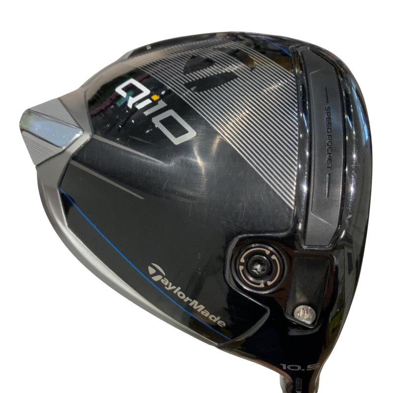 【中古】 テーラーメイド Qi10 10.5° ドライバー DR Diamana BLUE TM50(Qi10 DR) (フレックスR) メンズ 男性用 右利き 右用 Cランク ゴルフクラブ