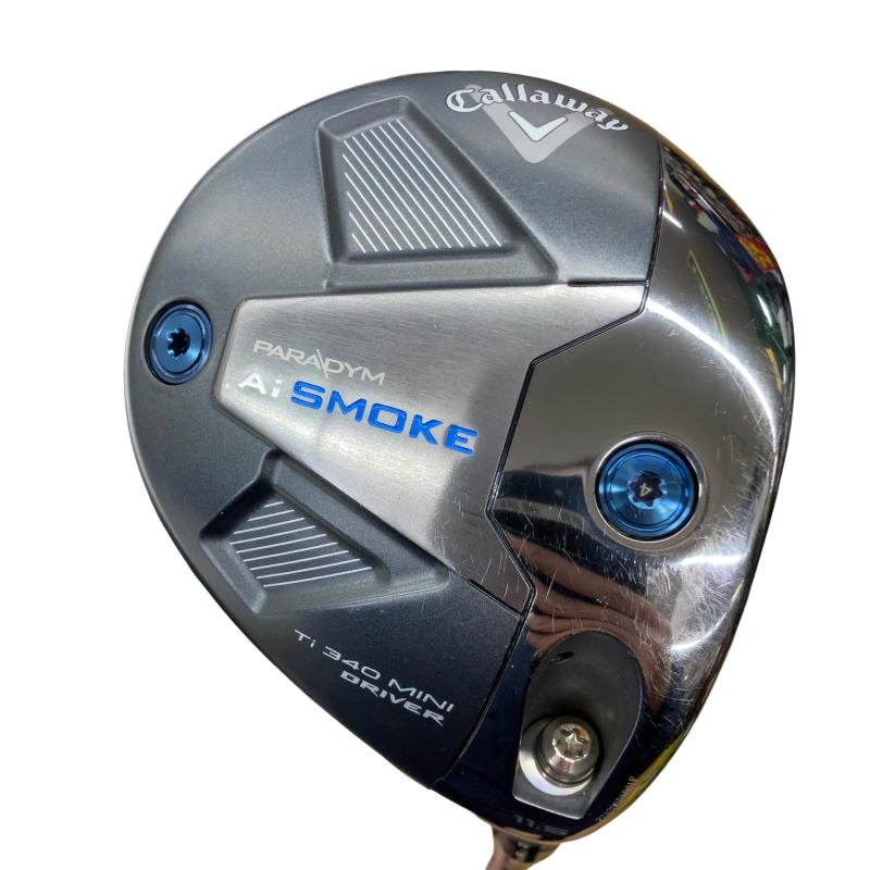【中古】 キャロウェイ PARADYM Ai SMOKE Ti 340 MINI 11.5&deg; ドライバー DR TENSEI 60 for CW(Ai SMOKE DR) (フレックスS) メンズ 男性用 右利き 右用 Cランク ゴルフクラブ｜ゴルフパートナー 中古クラブ店