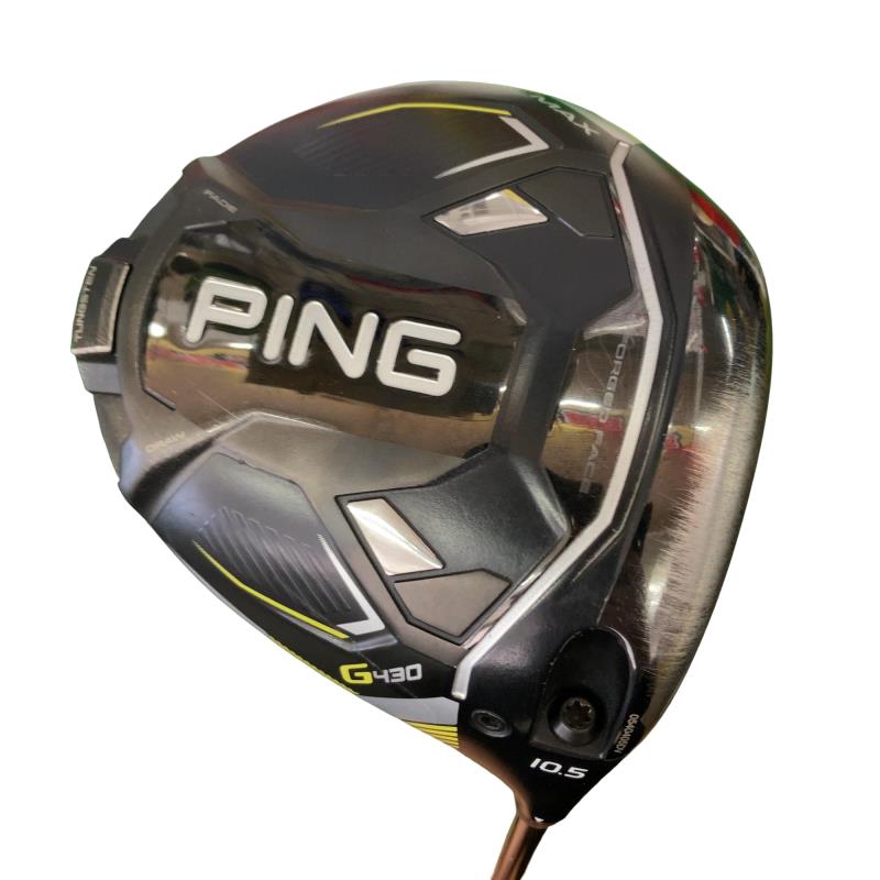 【中古】 ピン G430 MAX 10.5° １番ウッド DR リシャフト (フレックス余分の物) メンズ 成人男性用 右利き 右用 C序列付ける ゴルフ野球クラブ