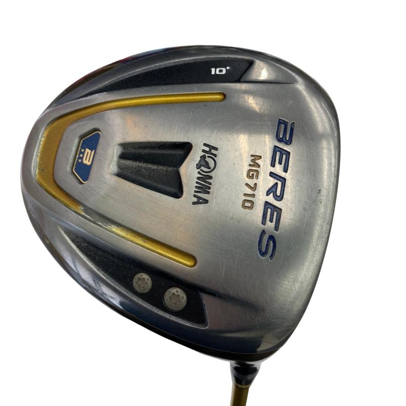 【中古】 本間ゴルフ BERES MG710 10° ドライバー DR 3S 2010年 ARMRQ UD49(ドライバー) (フレックスR) メンズ 男性用 右利き 右用 Cランク ゴルフクラブ
