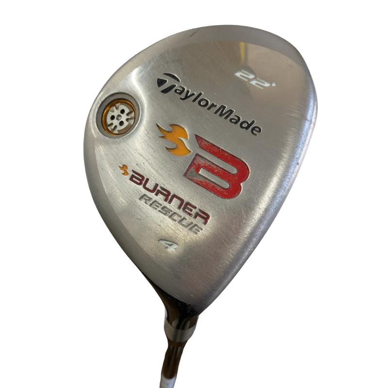 【中古】 テーラーメイド BURNER RESCUE(2008) U4(22°) ユーティリティ UT RE-AX SUPERFAST BURNER PLUS(ユーティリティ) (フレックスS) メンズ 男性用 右利き 右用 Cランク ゴルフクラブ