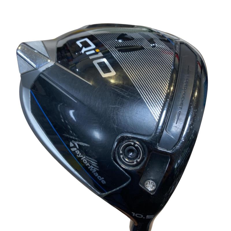 【中古】 テーラーメイド Qi10 10.5° ドライバー DR Diamana BLUE TM50(Qi10 DR) (フレックスS) メンズ 男性用 右利き 右用 Cランク ゴルフクラブ