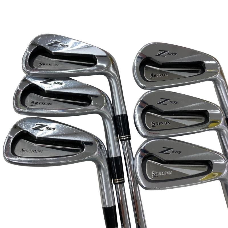 【中古】 ダンロップ SRIXON Z565 6S アイアンセット IR NS PRO MODUS3 TOUR120 (フレックスS) メンズ 男性用 右利き 右用 Cランク ゴルフクラブ
