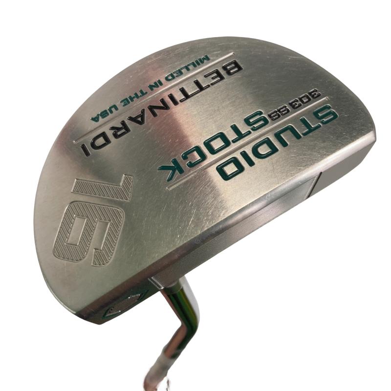 【中古】 ベティナルディ BETTINARDI STUDIO STOCK 16(2023) 34インチ パター PT スチール (フレックスその他) メンズ 男性用 右利き 右用 Cランク ゴルフクラブ|ゴルフパートナー 中古クラブ店