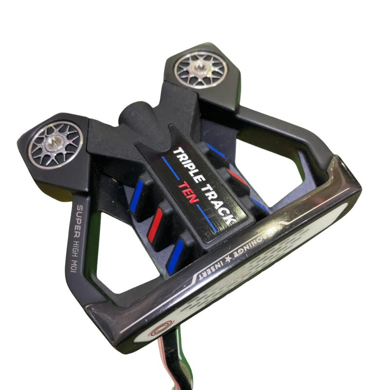 【中古】 オデッセイ TRIPLE TRACK TEN 33in パター PT STROKE LAB BLACK (フレックス余分の物) メンズ 成人男性用 右利き 右用 C価値づける ゴルフ野球クラブ