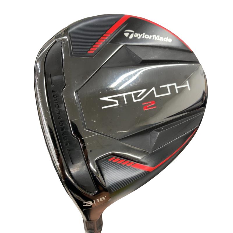 【中古】 テーラーメイド STEALTH2 3W レフティ フェアウェイウッド FW TENSEI RED TM50(STEALTH FW) (フレックスS) メンズ 男性用 左利き レフティ 左用 Cランク ゴルフクラブ|ゴルフパートナー 中古クラブ店