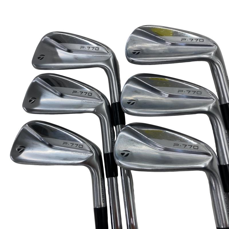 【中古】 テーラーメイド Taylor Made P・770(2024) 8S アイアンセット IR 純正特注シャフト (フレックスS) メンズ 男性用 右利き 右用 Cランク ゴルフクラブ|ゴルフパートナー 中古クラブ店