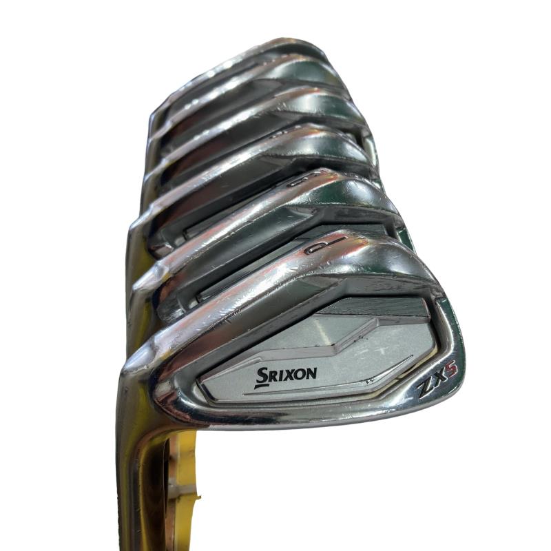 【中古】 ダンロップ SRIXON ZX5 6S レフティ アイアンセット IR NS PRO 950GH D.S.T (フレックスS) メンズ 男性用 左利き レフティ 左用 Cランク ゴルフクラブ