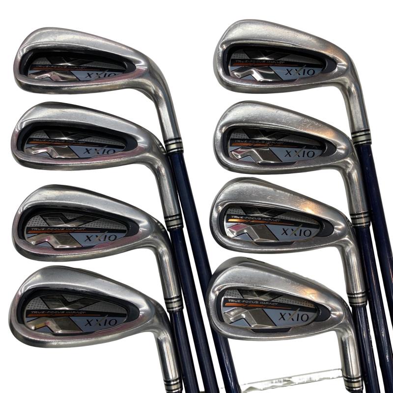 【中古】 ダンロップ XXIO(2018) 8S アイアンセット IR XXIO MP1000(アイアン) (フレックスSR) メンズ 男性用 右利き 右用 Cランク ゴルフクラブ