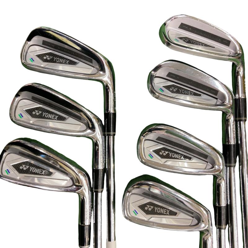 【中古】 ヨネックス EZONE CB 701 FORGED 9S アイアンセット IR 純正特注シャフト (フレックスS) メンズ 男性用 右利き 右用 Cランク ゴルフクラブ