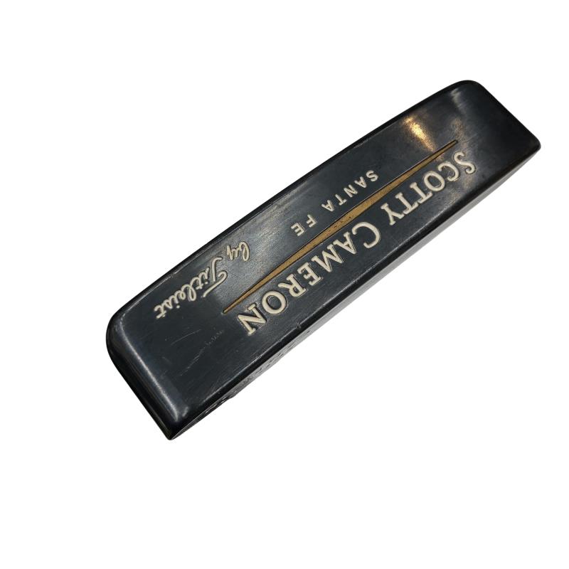 【中古】 タイトリスト SCOTTY CAMERON SANTA FE(火器青碧) パター PT Micro Bell (フレックス余分の物) メンズ 成人男性用 右利き 右用 C位置づける ゴルフ野球クラブ