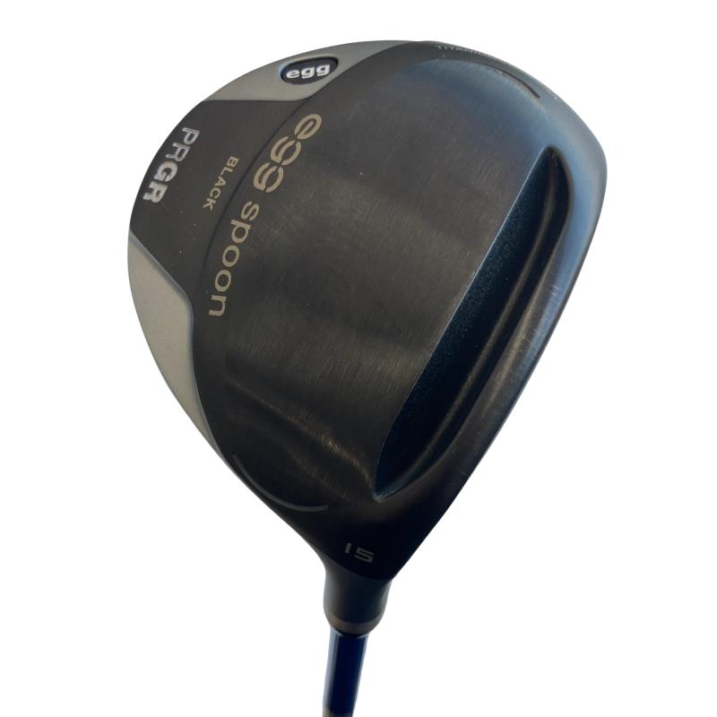 【中古】 プロギア egg spoon BLACK 15&deg; フェアウェイウッド FW 純正特注シャフト (フレックスS) メンズ 男性用 右利き 右用 Cランク ゴルフクラブ｜ゴルフパートナー 中古クラブ店