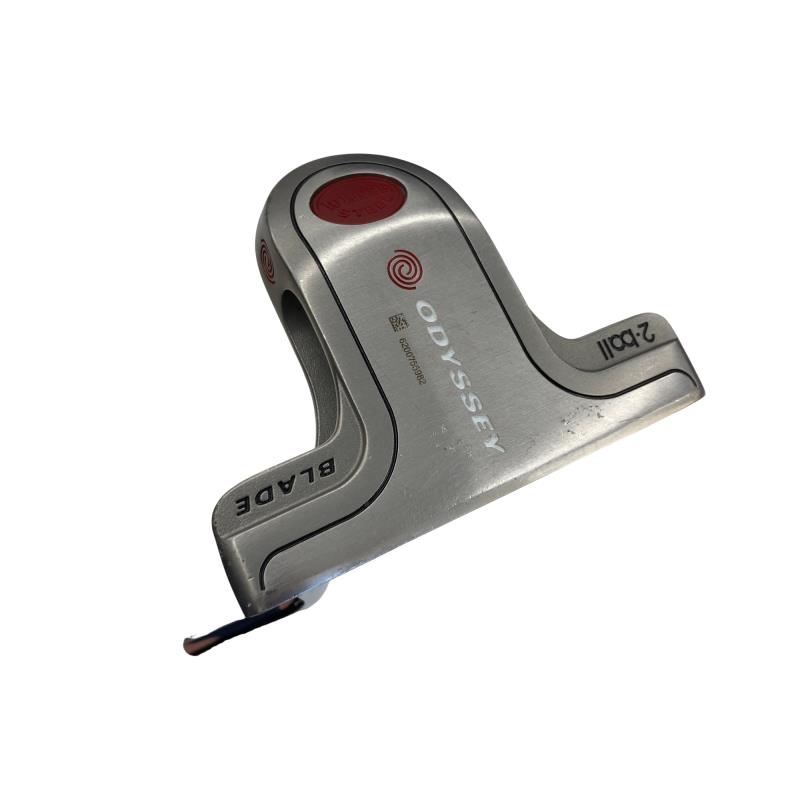 【中古】 オデッセイ WHITE STEEL 2・ball BLADE 35インチ パター PT スチール (フレックスその他) メンズ 男性用 右利き 右用 Cランク ゴルフクラブ