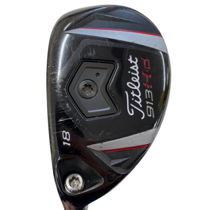 【中古】 タイトリスト 913 H・d 18° レフティ ユーティリティ UT リシャフト (フレックスその他) メンズ 男性用 左利き レフティ 左用 Cランク ゴルフクラブ