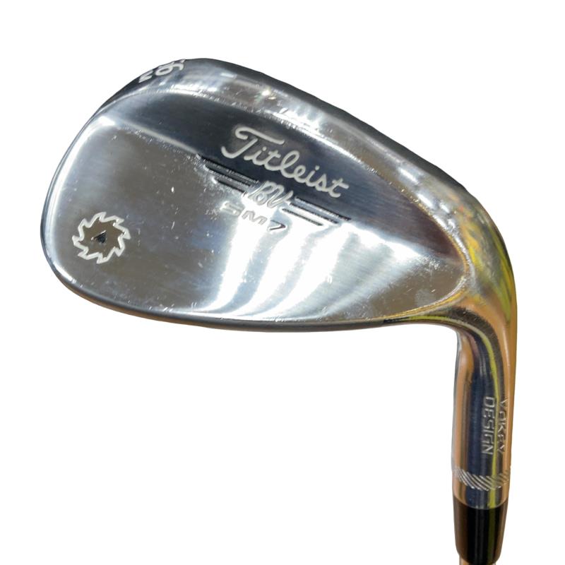 【中古】 タイトリスト VOKEY SPIN MILLED SM7 ツアークロム 56°/08°M ウェッジ WG NS PRO 950GH (フレックスS) メンズ 男性用 右利き 右用 Cランク ゴルフクラブ