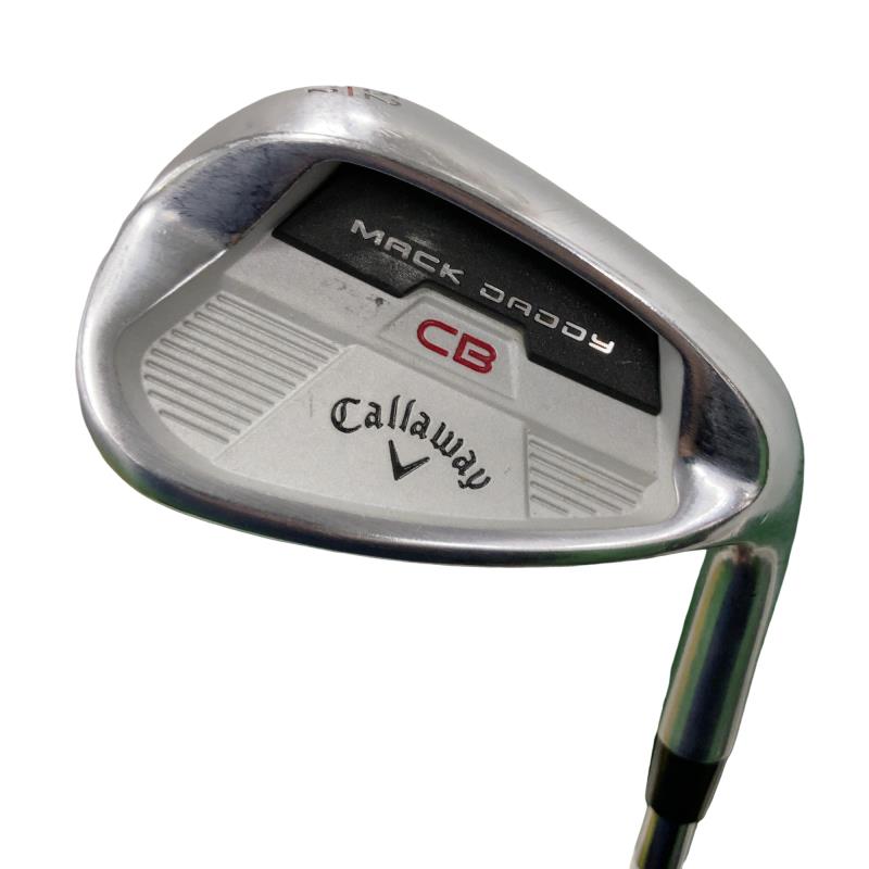 【中古】 キャロウェイ MACK DADDY CB クロムメッキ 52°/12° ウェッジ WG NS PRO 950GH neo (フレックスS) メンズ 男性用 右利き 右用 Cランク ゴルフクラブ