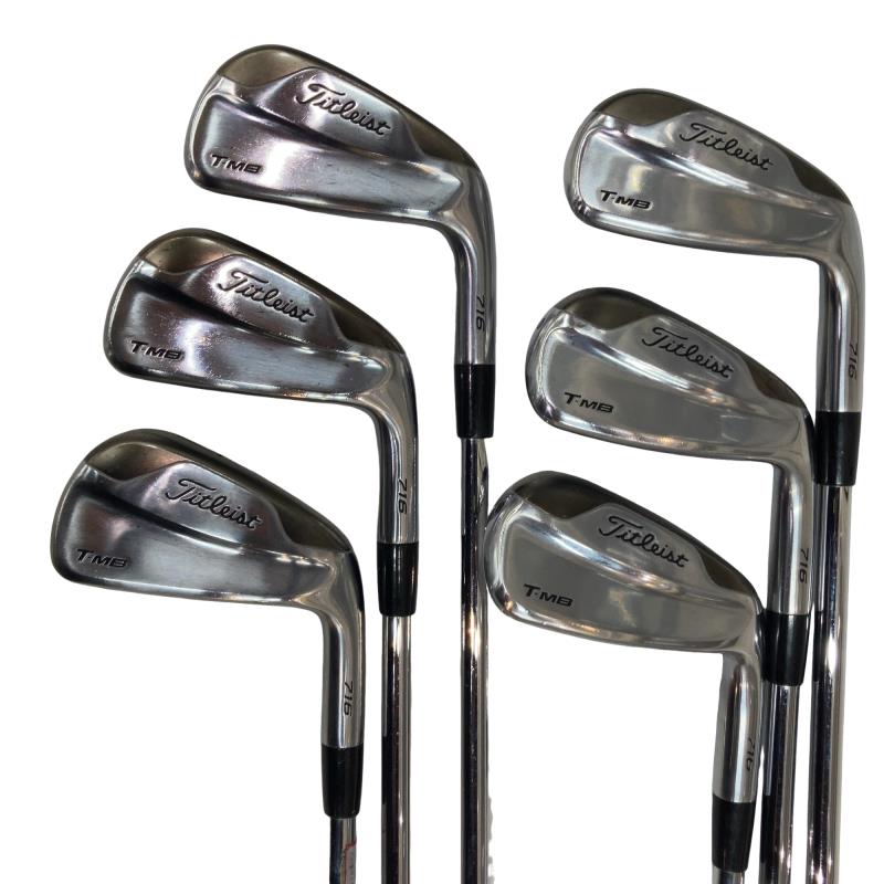 【中古】 タイトリスト Titleist T-MB 716 6S アイアン仕掛ける IR NS PRO 950GH (フレックスS) メンズ 成人男性用 右利き 右用 C価値づける ゴルフ野球クラブ