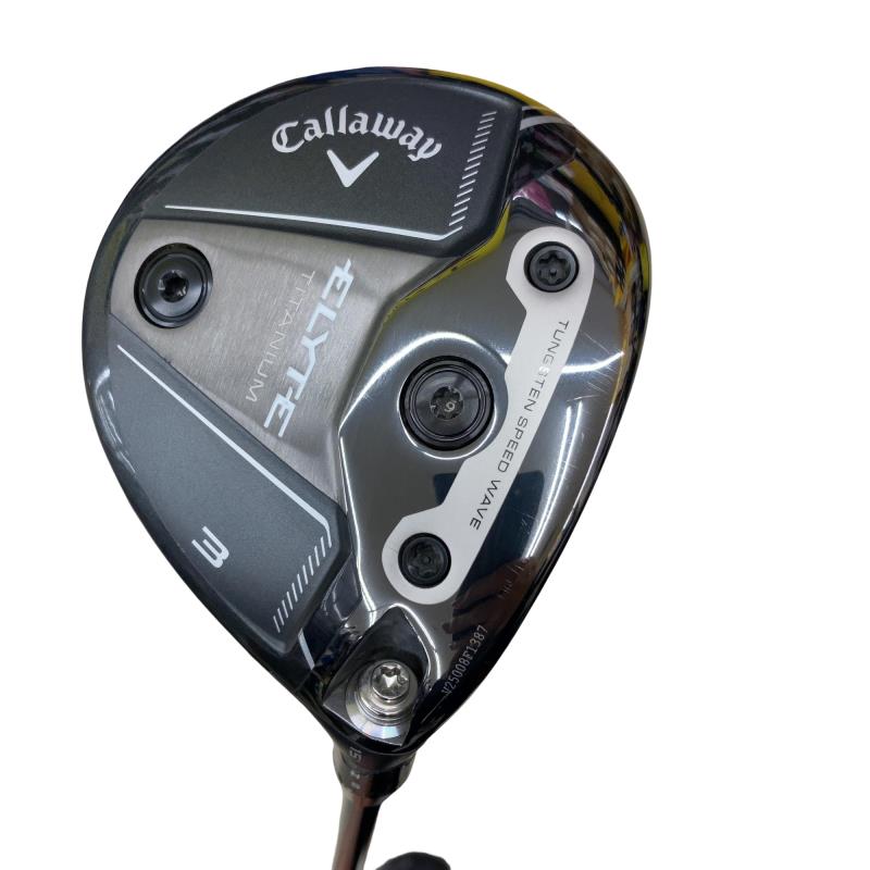 【中古】 キャロウェイ ELYTE TITANIUM 3W フェアウェイウッド FW TENSEI GREEN 60 for CW(ELYTE FW) (フレックスS) メンズ 成人男性用 右利き 右用 C位置づける ゴルフ野球クラブ