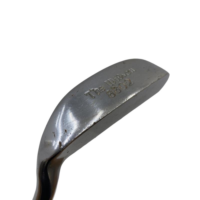 【中古】 ウィルソン 8802 古典派音楽(L字) パター PT スチール写真 (フレックス余分の物) メンズ 成人男性用 右利き 右用 C価値づける ゴルフ野球クラブ