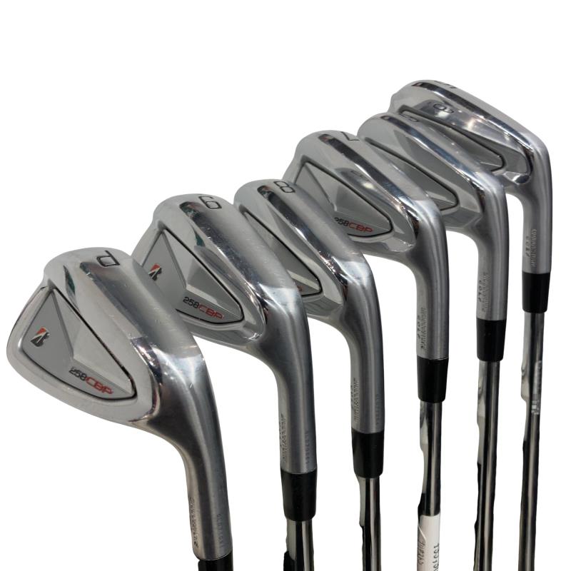 【中古】 ブリヂストン BRIDGESTONE 258CBP 6S アイアンセット IR NS PRO MODUS3 TOUR105 DUAL FLOW (フレックスS) メンズ 男性用 右利き 右用 Cランク ゴルフクラブ