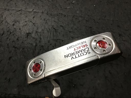 【中古】 タイトリスト SCOTTY CAMERON select NEWPORT(2016) 34in パター PT スチール写真 (フレックス余分の物) メンズ 成人男性用 右利き 右用 D位置づける ゴルフ野球クラブ