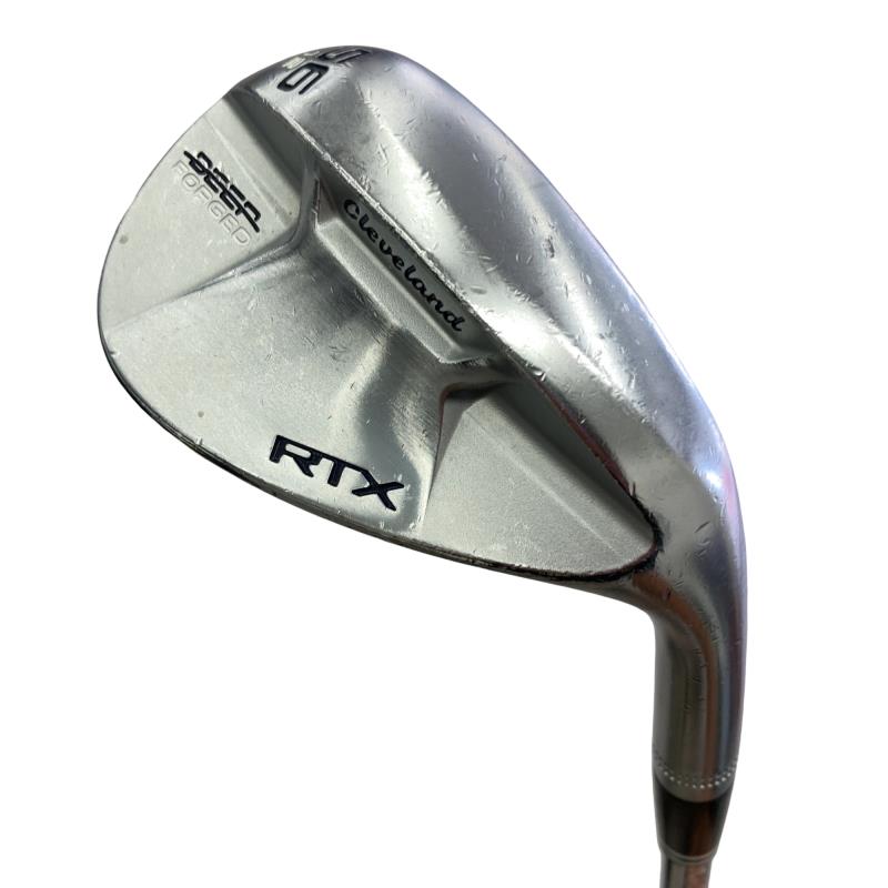 【中古】 クリーブランド Cleveland RTX DEEP FORGED 56°/12° MID ウェッジ WG Dynamic Gold (フレックスS) メンズ 成人男性用 右利き 右用 C位置づける ゴルフ野球クラブ