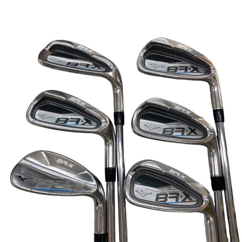 【中古】 ミズノ BR-X 7S アイアン仕掛ける IR BR-X 105 (フレックスUNI) メンズ 成人男性用 右利き 右用 C価値づける ゴルフ野球クラブ