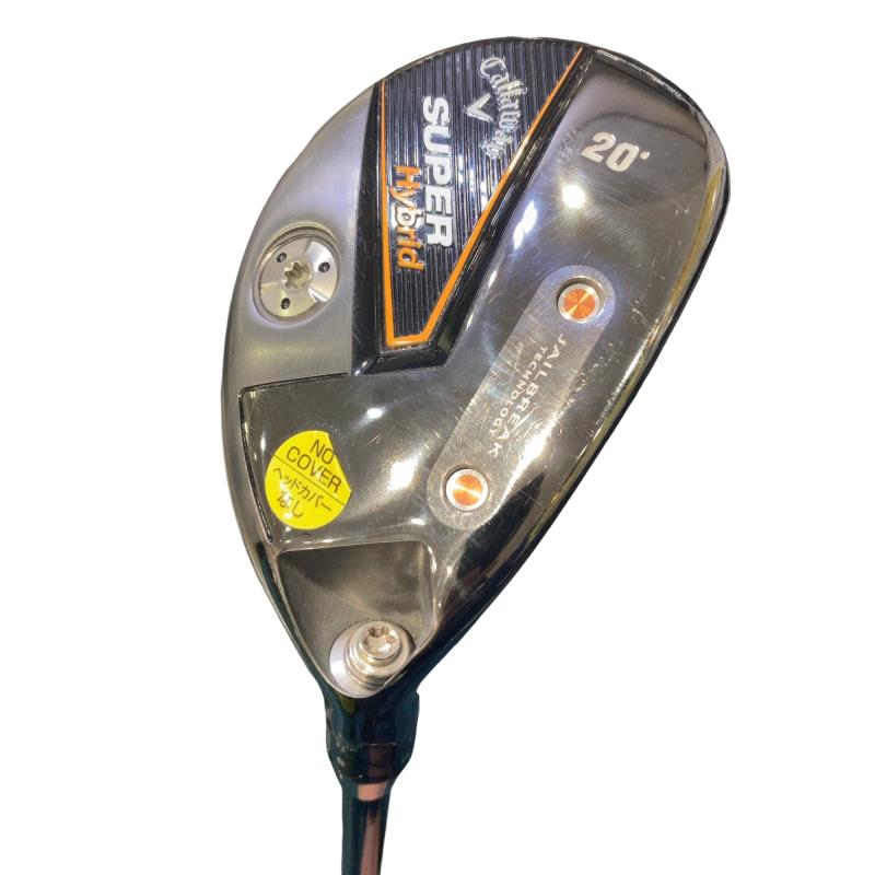 【中古】 キャロウェイ SUPER Hybrid 20° ユーティリティ UT Diamana h45 (フレックスUNI) メンズ 男性用 右利き 右用 Cランク ゴルフクラブ
