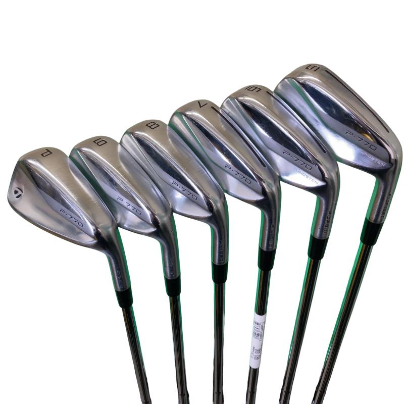 【中古】 仕立て屋お手伝いさん Taylor Made P・770(2020) 6S アイアン仕掛ける IR 完全無欠特注立て坑 (フレックスS) メンズ 成人男性用 右利き 右用 C価値づける ゴルフ野球クラブ