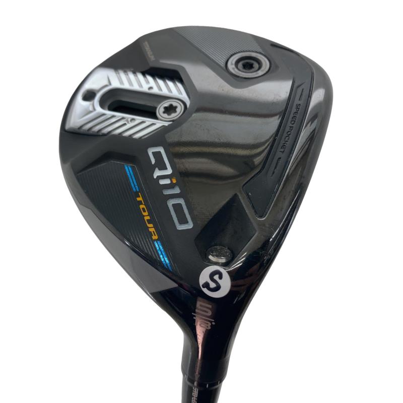 【中古】 テーラーメイド Qi10 TOUR 5W フェアウェイウッド FW Diamana SILVER TM50(Qi10 FW) (フレックスS) メンズ 男性用 右利き 右用 Cランク ゴルフクラブ