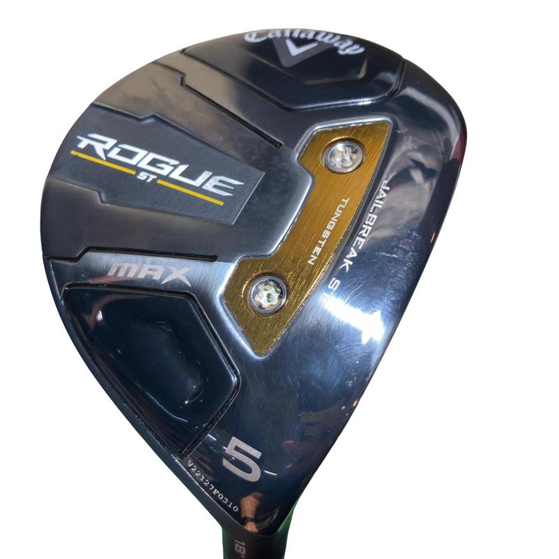 【中古】 キャロウェイ ROGUE ST MAX 5W フェアウェイウッド FW リシャフト (フレックスその他) メンズ 男性用 右利き 右用 Cランク ゴルフクラブ