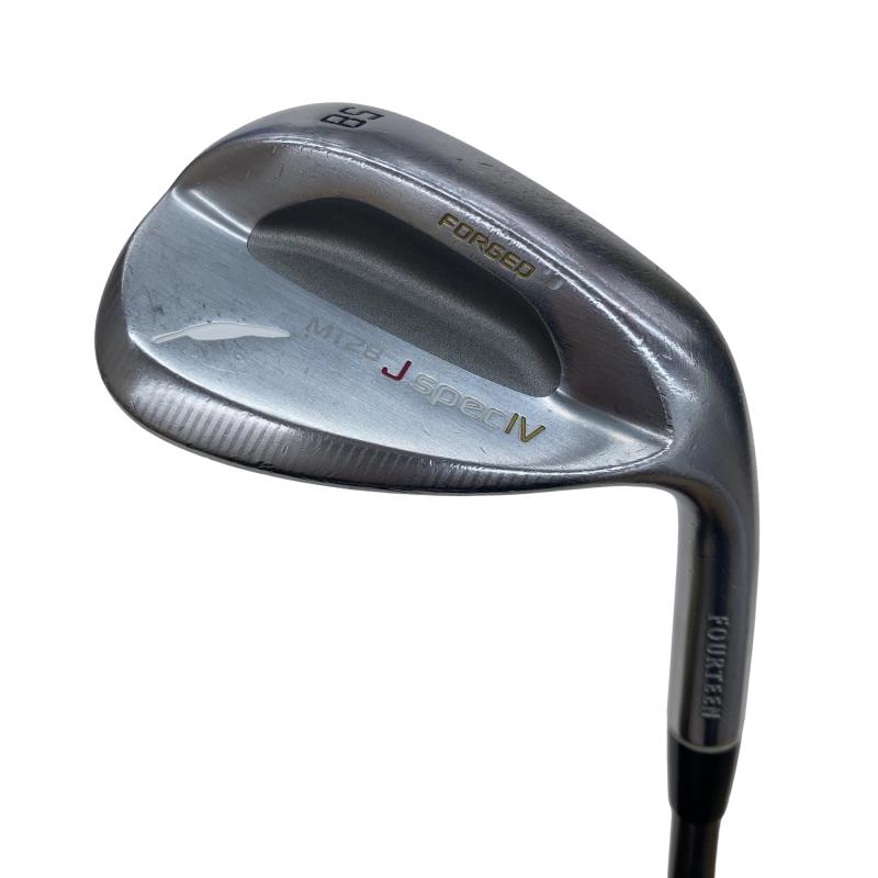 【中古】 フォーティーン MT-28 J.SPEC-IV 58° ウェッジ WG 純正特注シャフト (フレックスその他) メンズ 男性用 右利き 右用 Cランク ゴルフクラブ