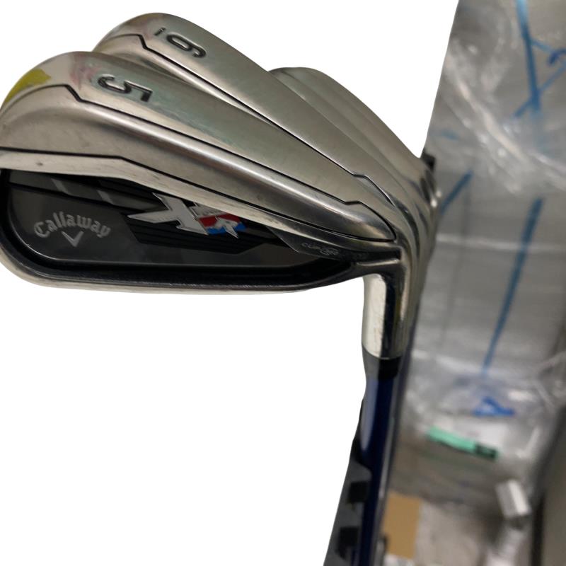 【中古】 キャロウェイ XR  8S アイアンセット IR XR(アイアン) (フレックスR) メンズ 男性用 右利き 右用 Cランク ゴルフクラブ